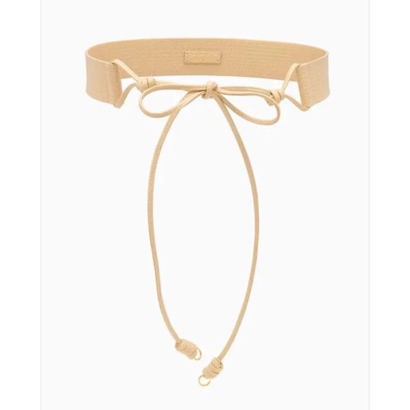 Ulla Johnson Quinn Belt in Wheat P/S - Picture 2 of 2